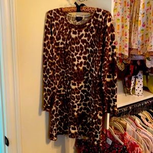 Cashmere sweater dress